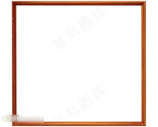 纤细正方形木框