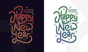 设计新年装饰素材eps,ai矢量模版下载