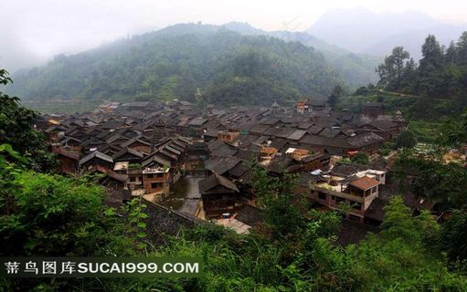 贵州侗寨风景