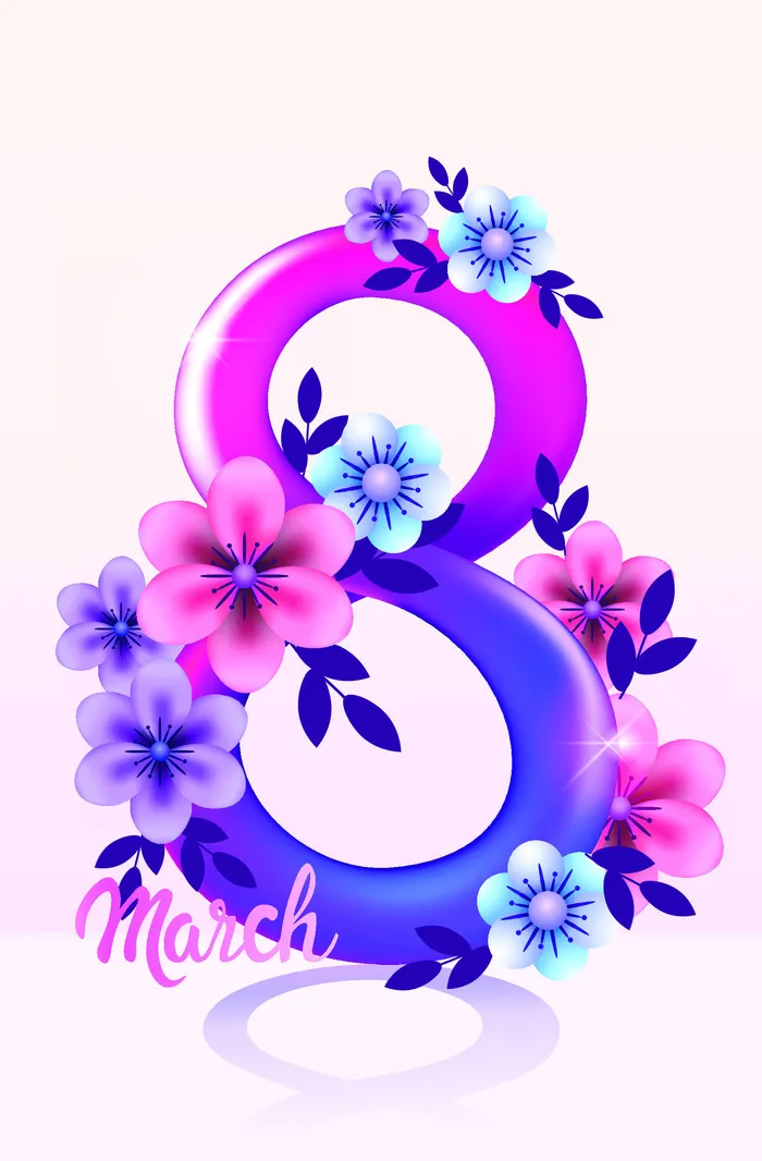 设计三八妇女节女神节背素材eps,ai矢量模版下载