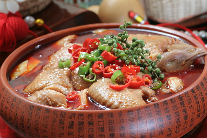 灌椒沙板鸡38元