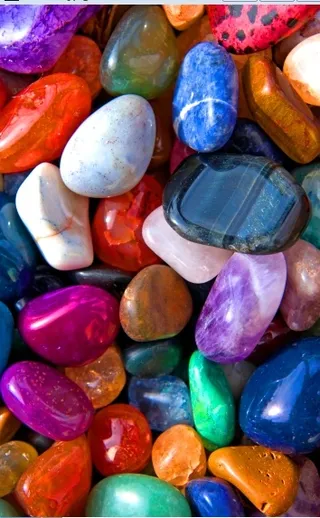 彩色石玄关背景墙