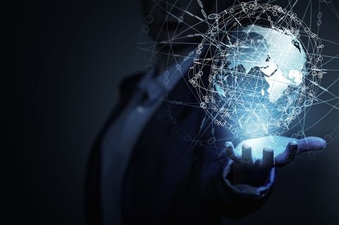 大气黑色创意商务海报高清图片