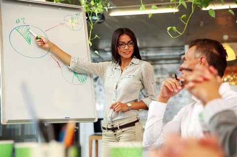 职业团队人物摄影高清图片