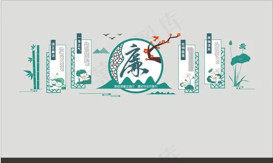 廉政文化墙 廉政文化19