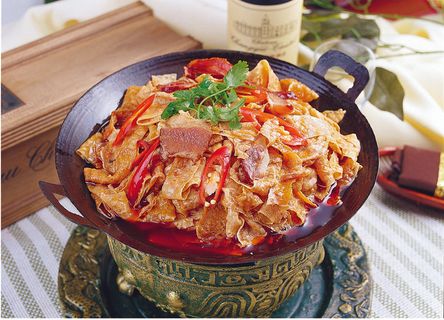 干锅井冈山豆腐皮（底座不要）  38