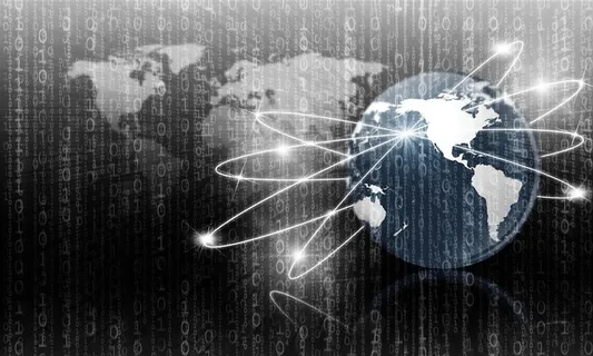 科技数字地球高清图片