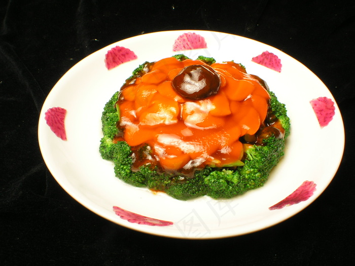 粤菜1607兰花鲍贝g