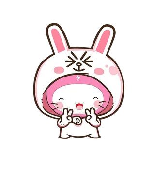 兔子头套卡通