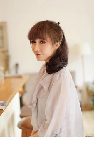 摄影图片人物美女模特照片