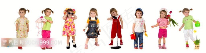 可爱的孩童高清摄影图片