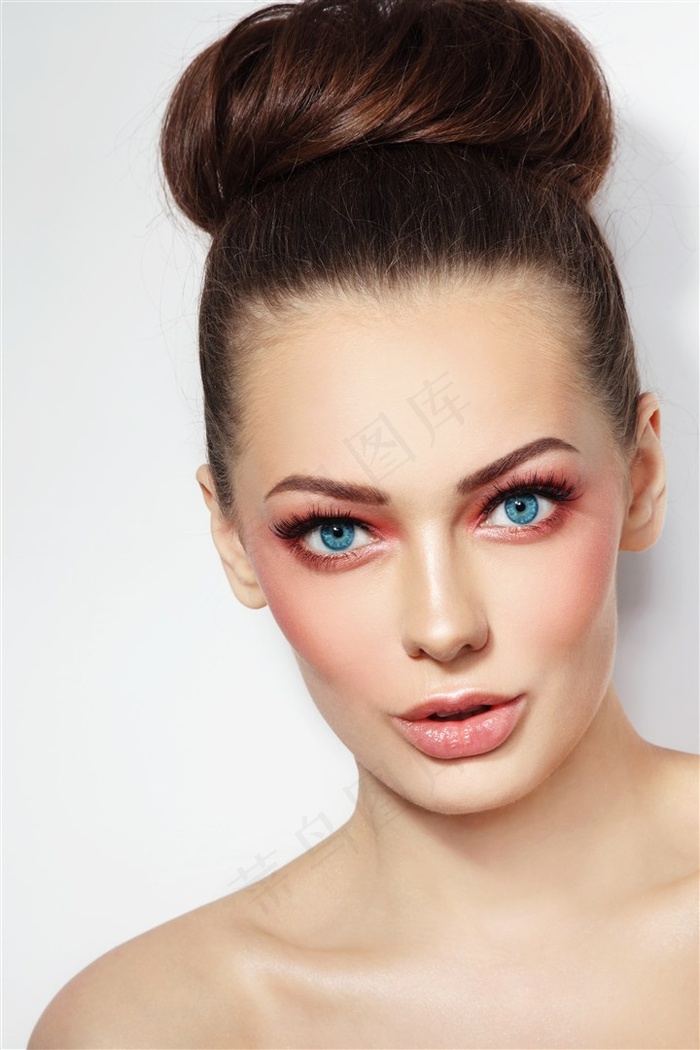 漂亮的国外模特