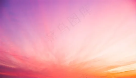 彩色的天空云朵风景图片