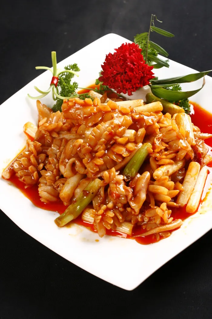 R00710大葱烧鱿鱼