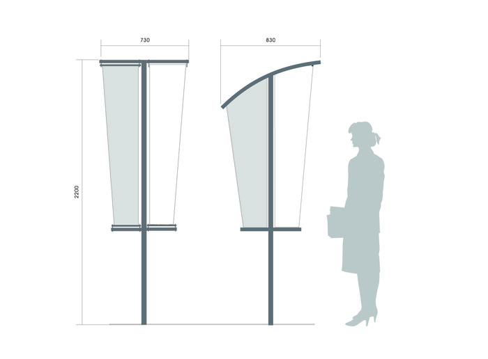 导视牌标识牌指示牌指引牌