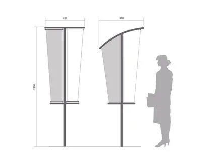 导视牌标识牌指示牌指引牌
