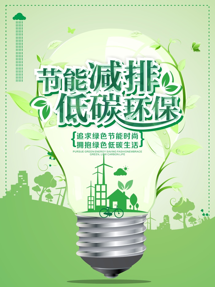 环保宣传海报cdr矢量模版下载