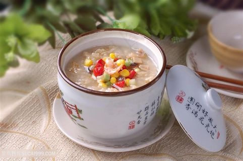 中华美食主食特色锅巴饭实拍摄影图中华美食