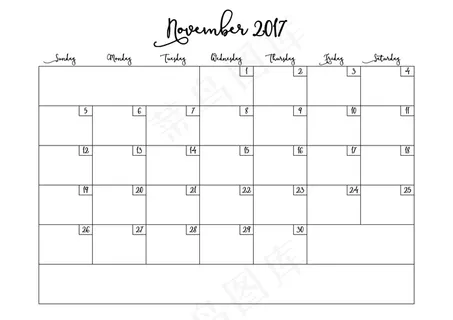 11月记事本日历图片 11月记事本日历图片