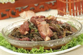 干豆角炖排骨