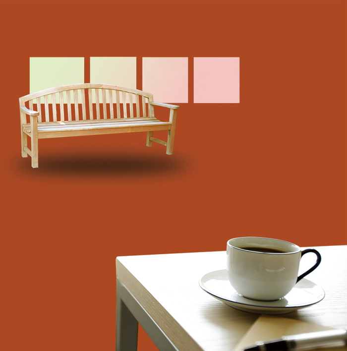 咖啡杯桌子欧式底纹