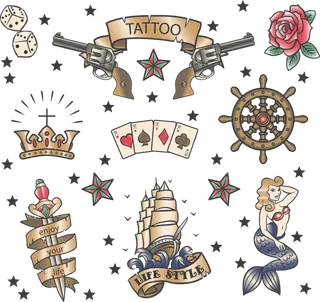 古典素材图标简笔灰色