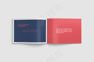 折页 样机  三折页 智能贴图 折页样机 三折页模板 三折页样机 