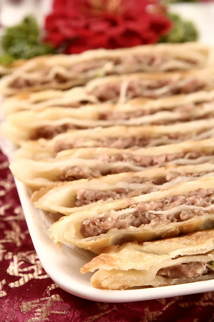 千层夹肉饼 (2)