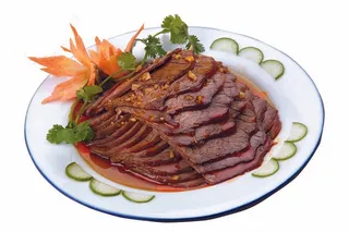 凉拌牛肉）