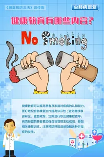 职业病防治尘肺病的康复治疗海报