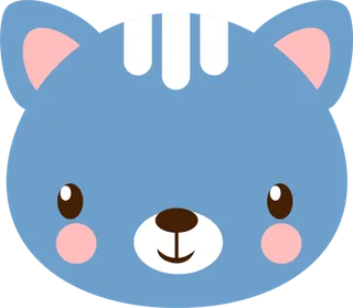 卡通动画动画小动物免扣PNG手绘插画图片素材 (80)