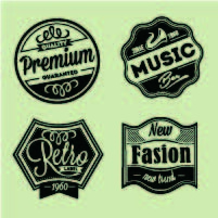 免抠广告标签矢量