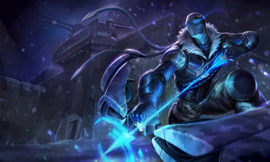 英雄联盟人物素材原画白色死神-维鲁斯