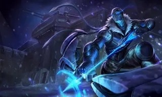 英雄联盟人物素材原画白色死神-维鲁斯