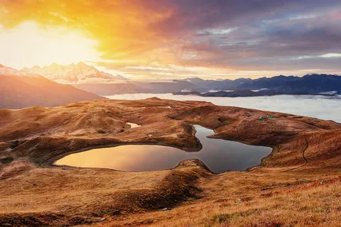 唯美的山脉山水风景图片 唯美的山脉山水风景图片
