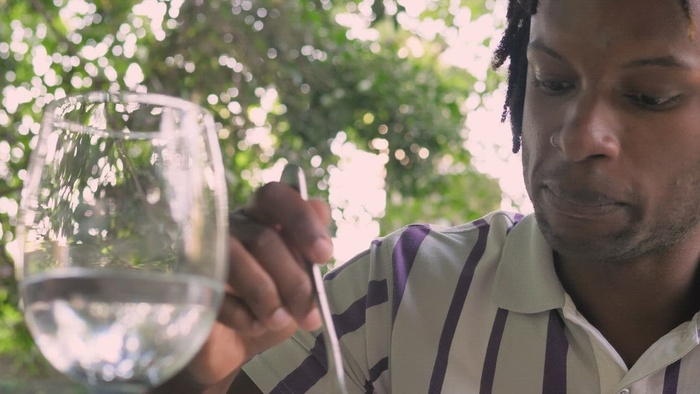 吃沙拉的素食主义者