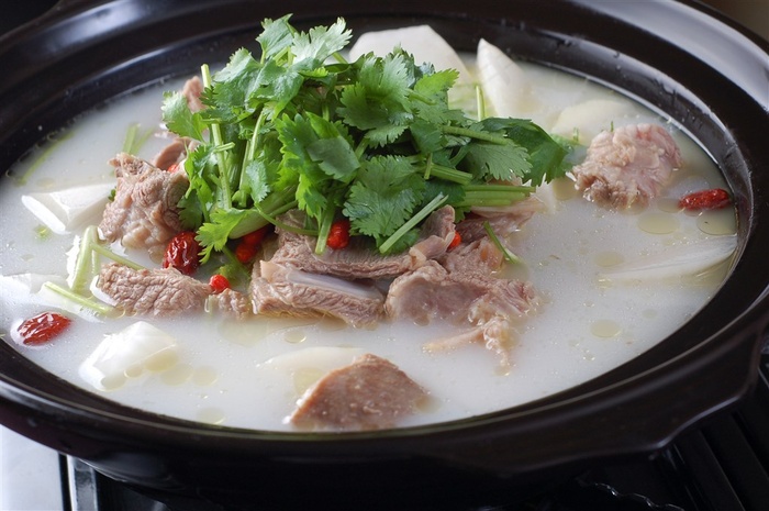 边炉系列边炉羊肉美食素材