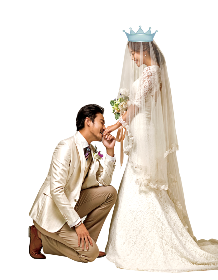 婚纱卡通人物婚礼白纱结婚婚纱摄影手绘
