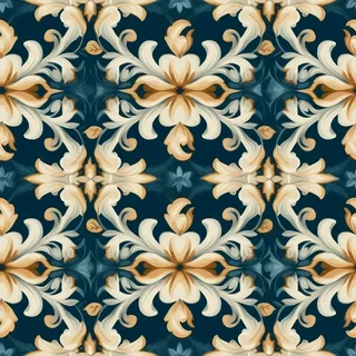 欧式纹理，巴洛克风格，无缝贴图，素材