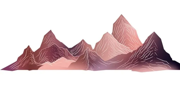 国潮红棕色山脉插画(1456x816)