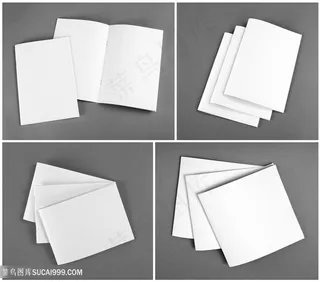 空白画册效果设计高清图片