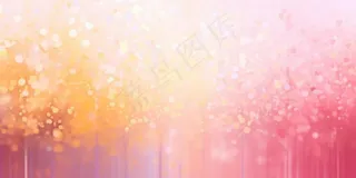 光圈光点叠加浪漫粉色渐变背景图