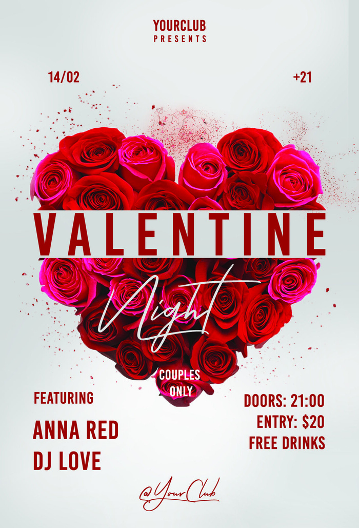 2.14情人节爱情psd模式