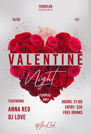 2.14情人节爱情psd模式