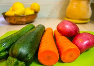 胡萝卜西葫芦蔬菜图片