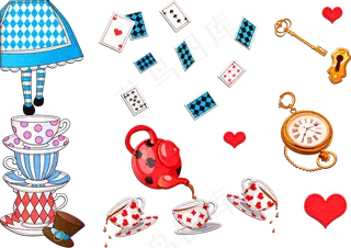 爱丽丝漫游仙境, 茶会, 爱丽丝