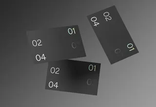 多面名片样机VI样机