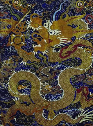 龙纹吉祥图案素材