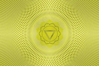 黄色花纹视觉艺术图片