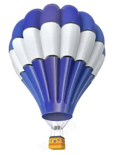 美丽的热气球设计高清素材